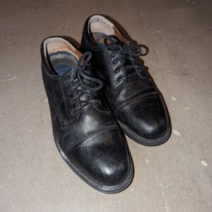 Classic Black Leather Men's Shoes